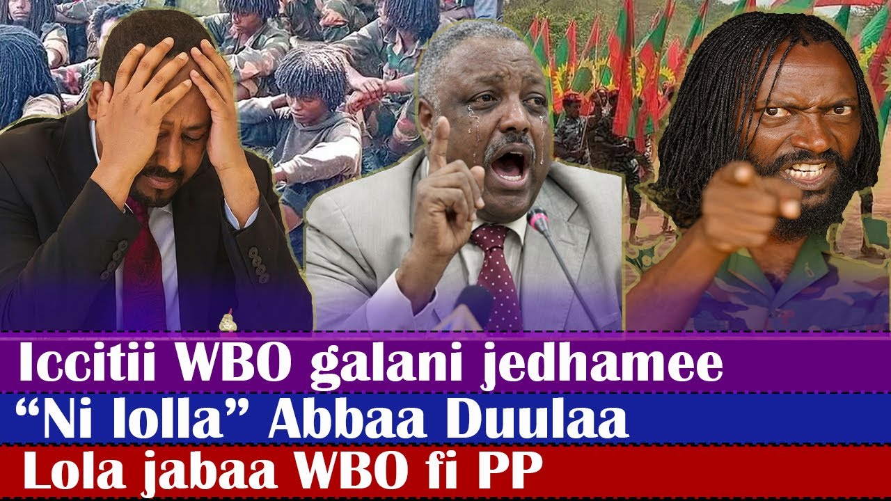 Iccitii hidhattoota galanii..“Ni lolla” Abbaa Duulaa..Lola WBO fi PP.. Balaliin keessoo adda cite.