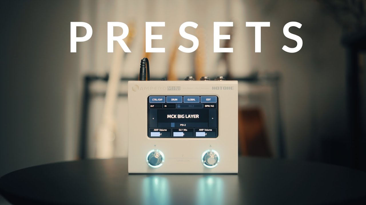 Versatile Presets + Worship Essentials | Ampero Mini