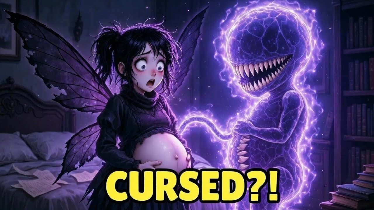 Dark Tooth Fairy Pregnant With a Baby Made of Cursed Teeth