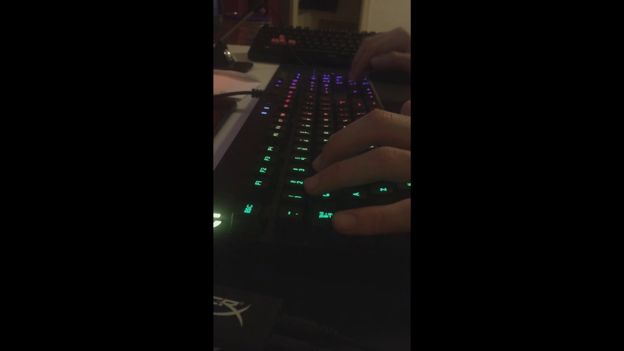 Romer-G vs Cherry MX Blue - Sound comparison