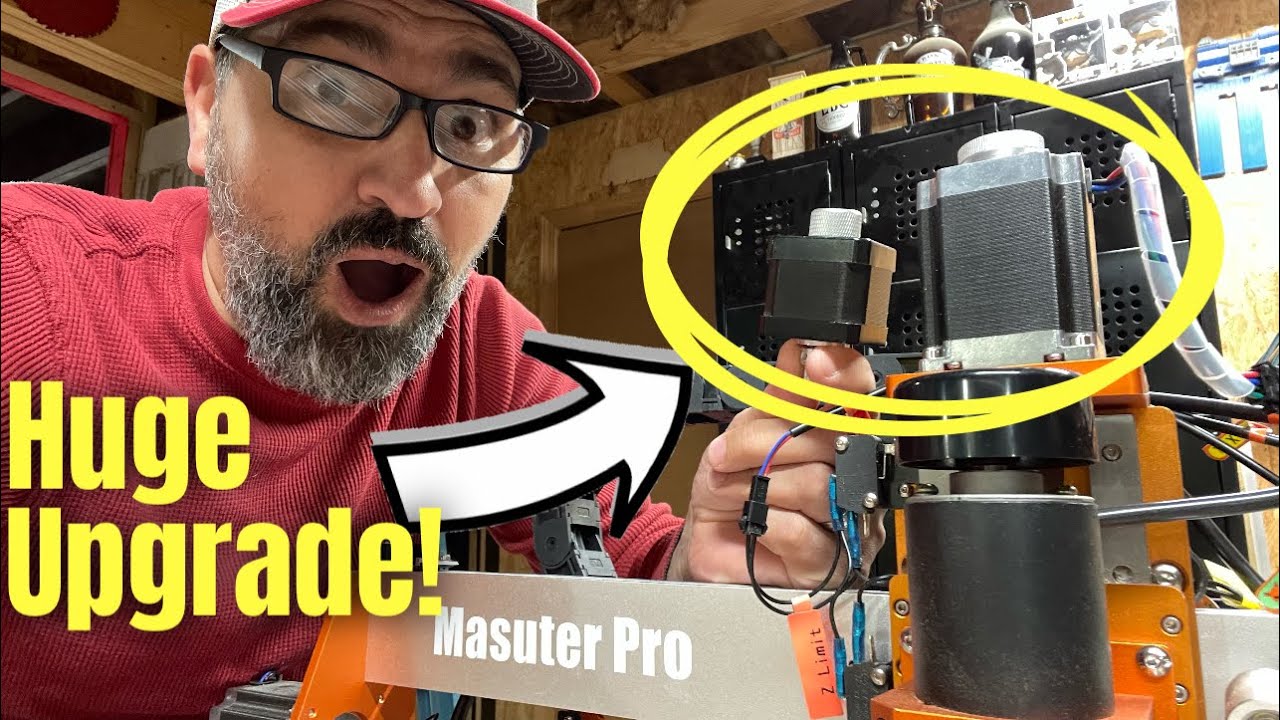 Let's Install the FoxAlien Masuter Pro Nema23 Stepper Motor Upgrade Kit!