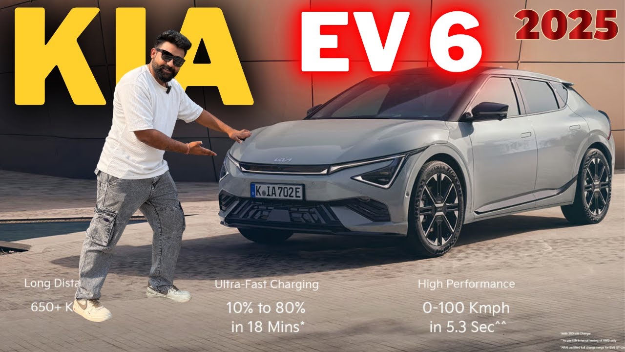2025 Kia EV6 Facelift review | Premium EV for Rs 65.9 lakh