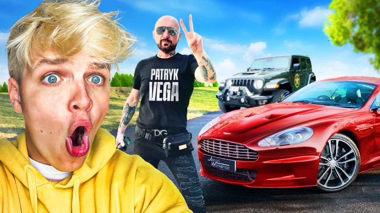 AUTA ZA 3.000.000 PLN i ASTON MARTIN PATRYKA VEGI - How Much Is Your Car + Outfit