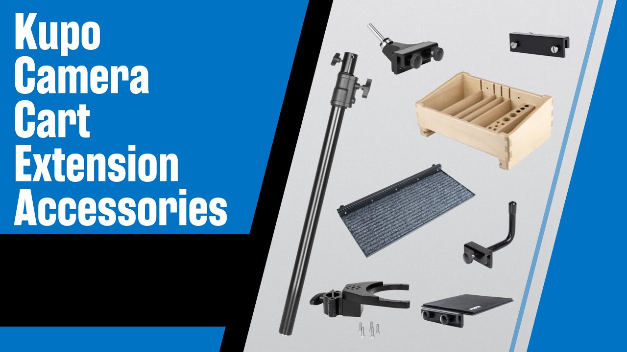 KUPO Camera Cart Extension Accessories