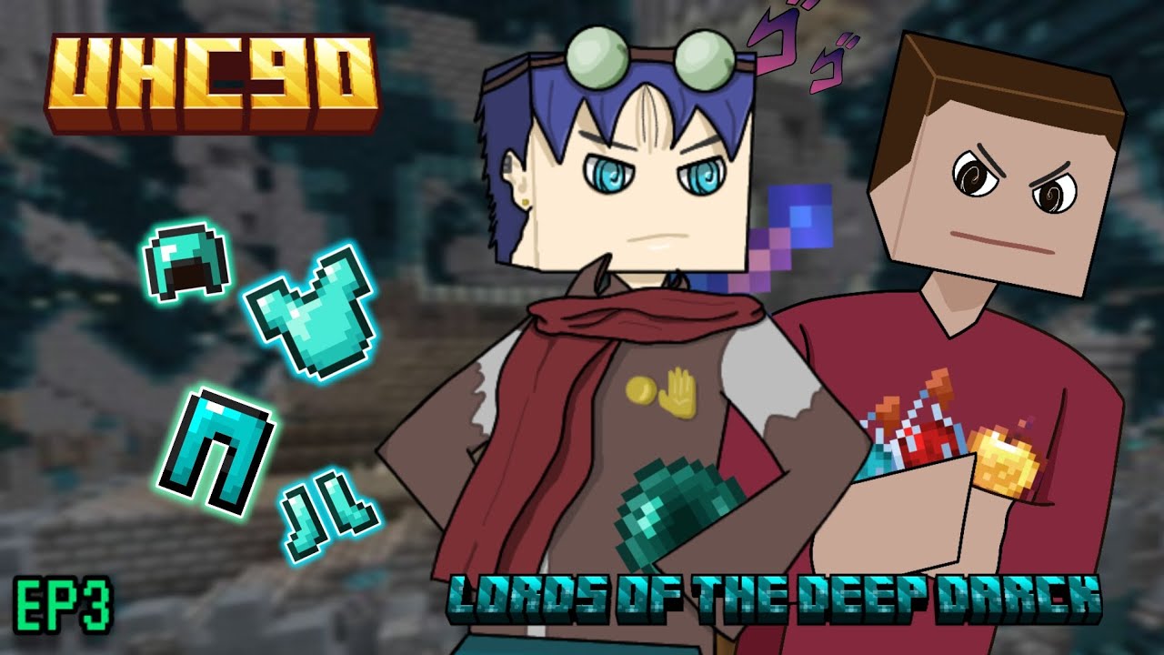 UHC 90 EP3 | FULL DIAMOND SPEEDRUNERS