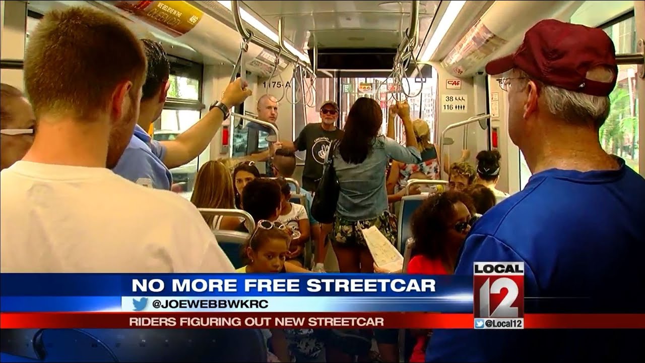 Riders figuring out the new Cincinnati streetcar