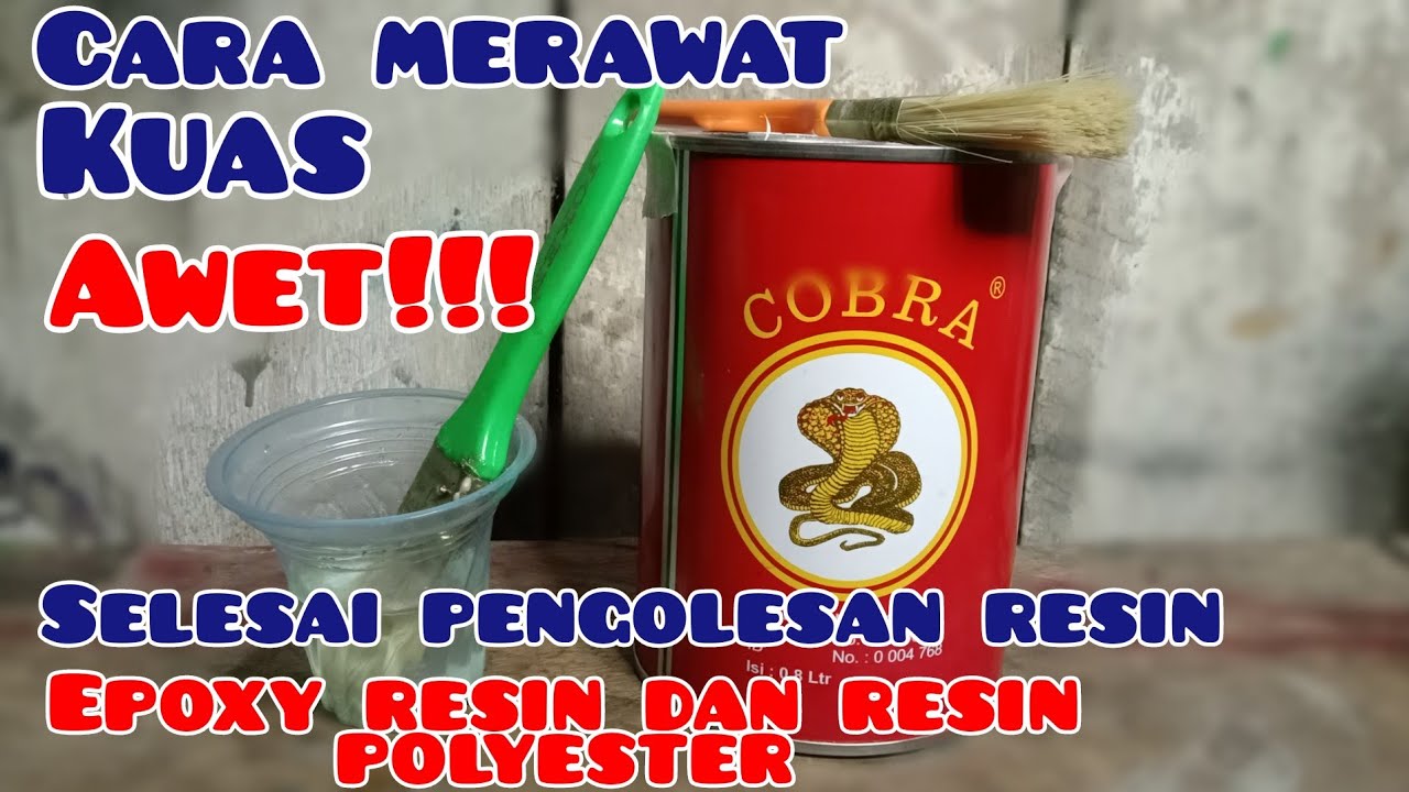 cara merawat kuas