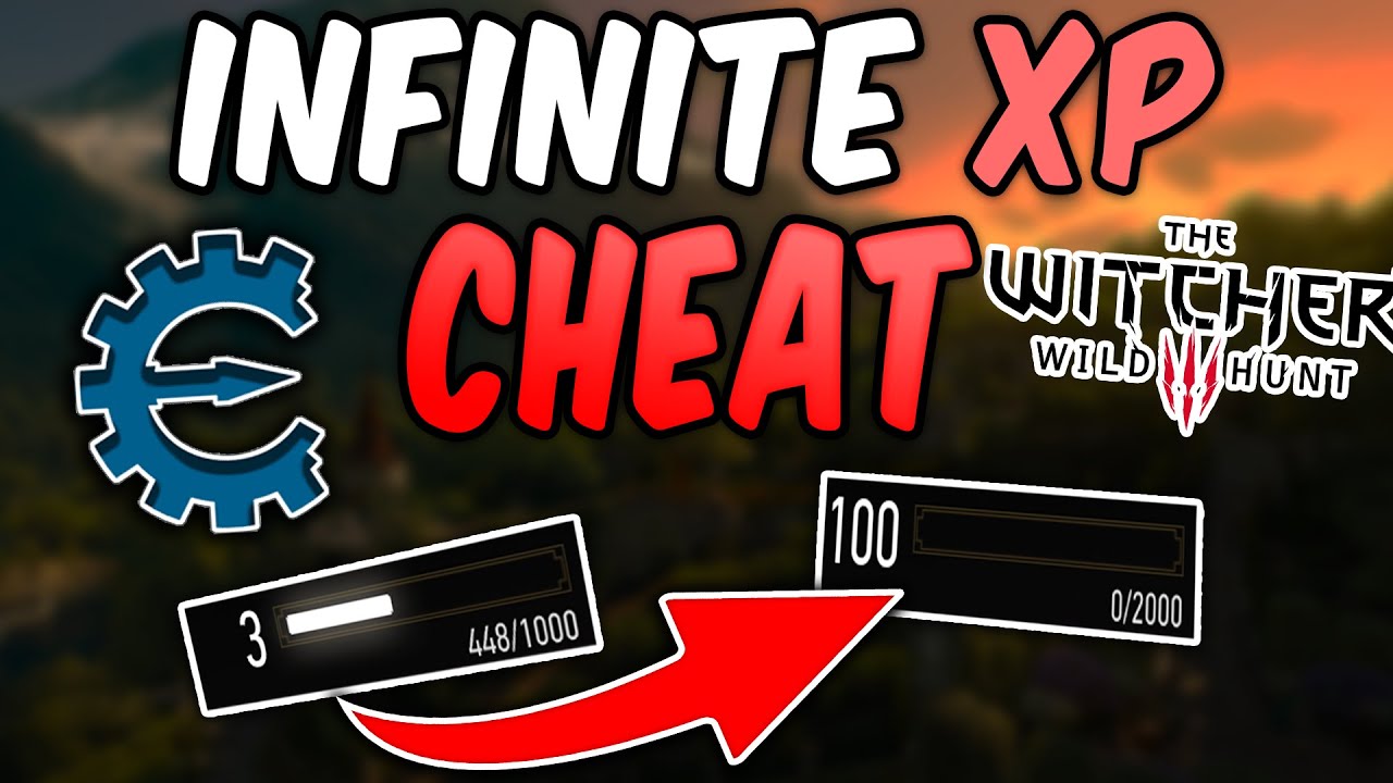Witcher 3 NEXT GEN Cheats LEVEL 1 - 100 in 2 MINUTES! [PC Cheat Engine]