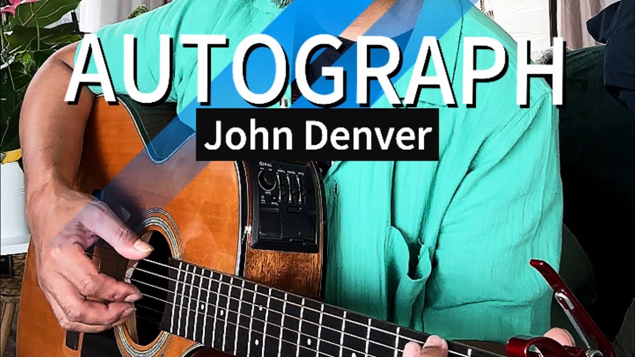Autograph by John Denver