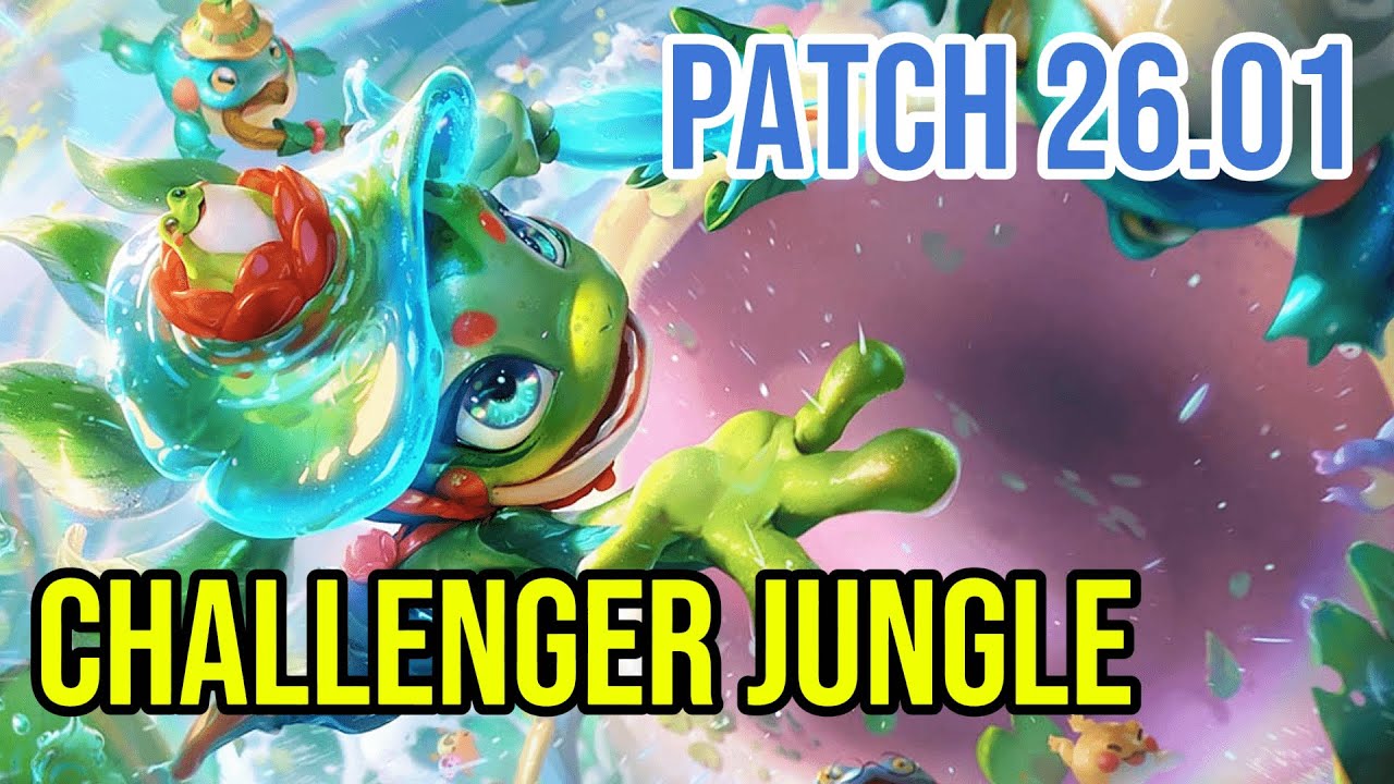 1,208 LP Fizz Jungle Full Gameplay | Challenger | Patch 26.01