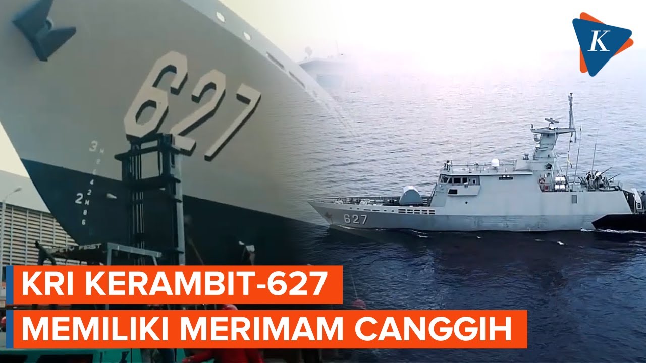 Mengenal Kecanggihan Kapal Cepat Rudal KRI Kerambit-627 yang Akan Menjaga NKRI
