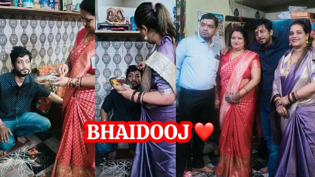 Bhai Dooj Celebration ❤️ | Bhai Ko Tilak Aur Family Masti | Family Vlog