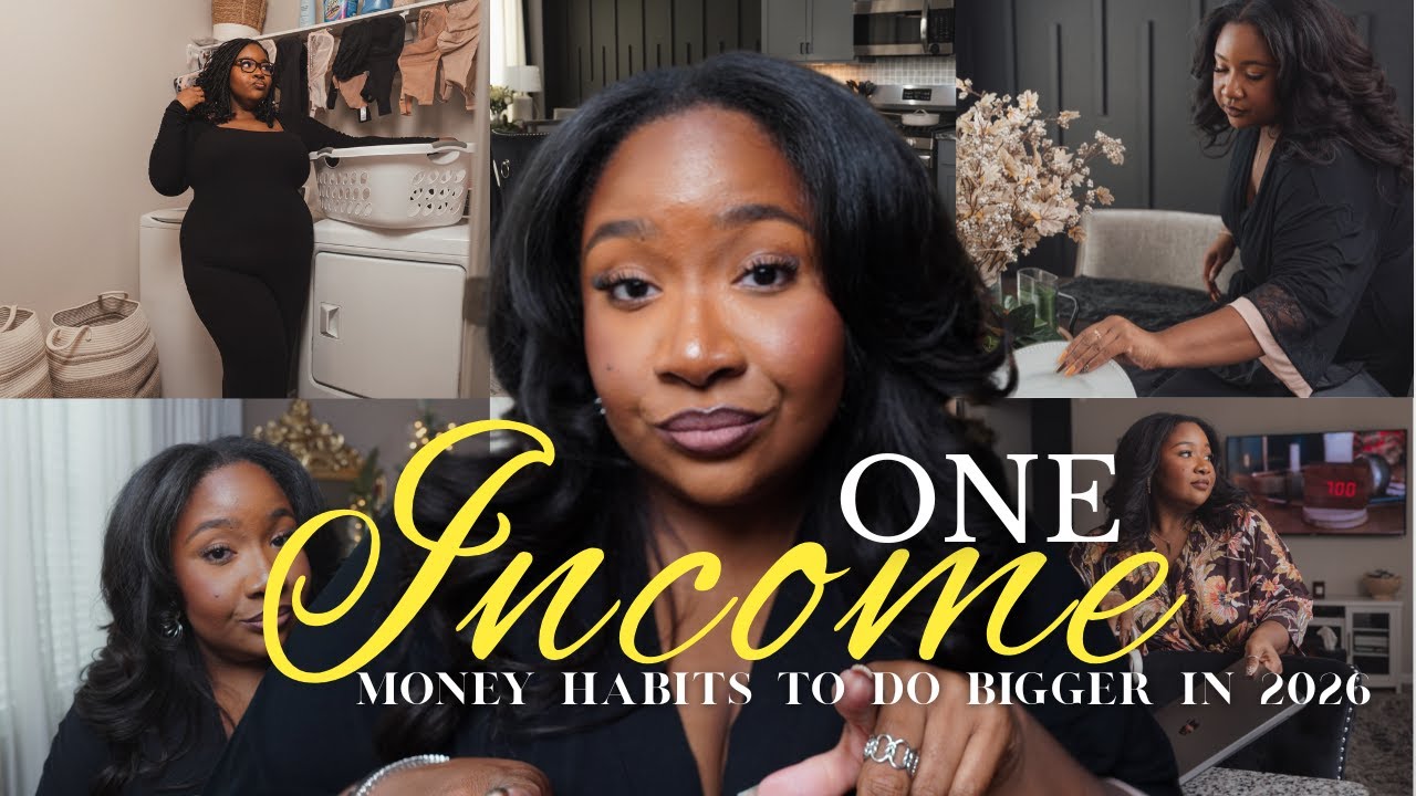 Living Alone on ONE INCOME | 2025 Money Habits I'm Doing BIGGER in 2026!