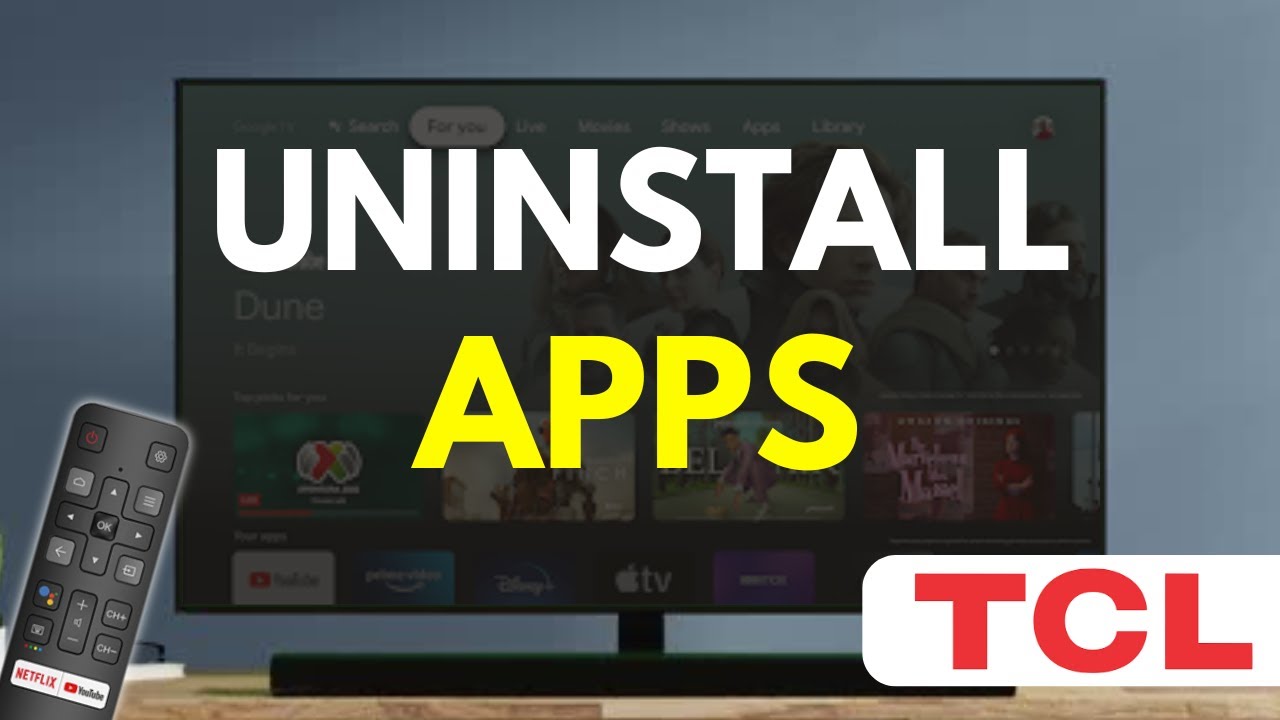 How To Uninstall an App on your TCL Smart TV (Full Guide)
