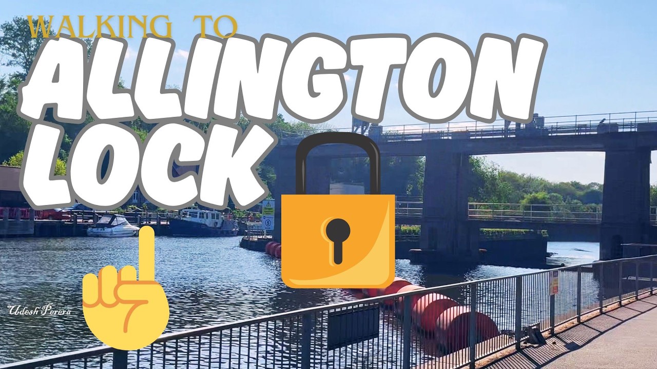 Hidden Spot in Kent You Need to See! 🌊Allington Lock, UK 2025