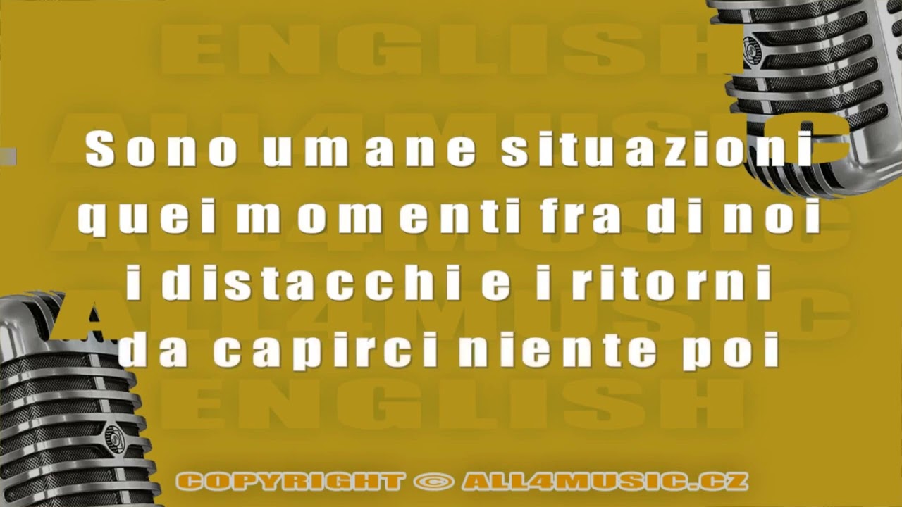 KJ1886 Eros Ramazotti-Cose de la vida (Karaoke verze)