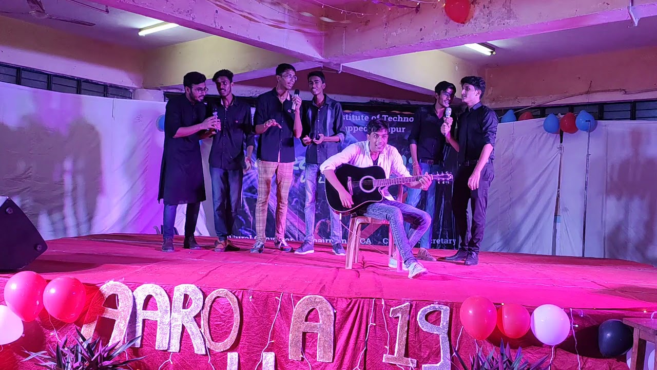 An Awesome Singing Performance #Freshers2k19 #Aarohan2k19 #Dr_AITH_Kanpur