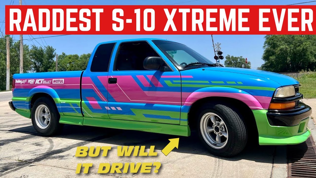 RADDEST S10 Xtreme Ever Built... DRIVES *Ultimate Transformation*