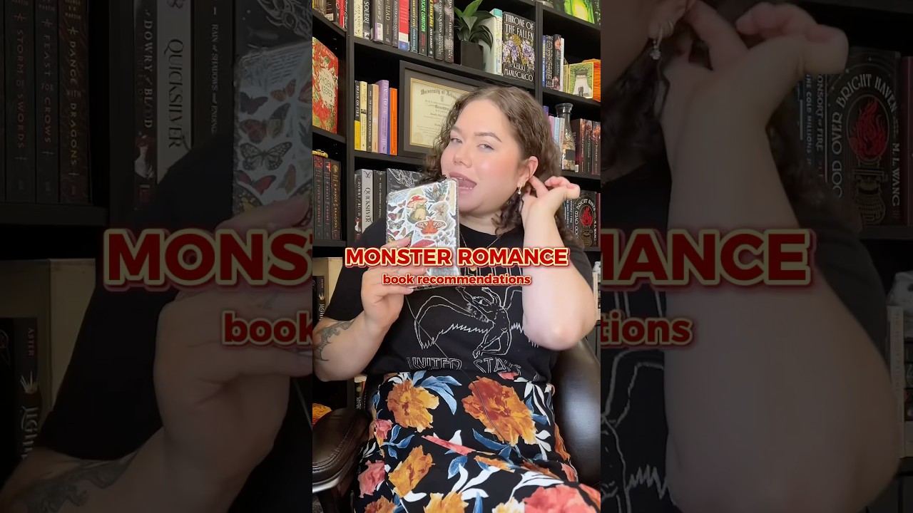 Monster romance book recommendations 🐉 #bookrecommendations #bookish #booktube #monsterromance