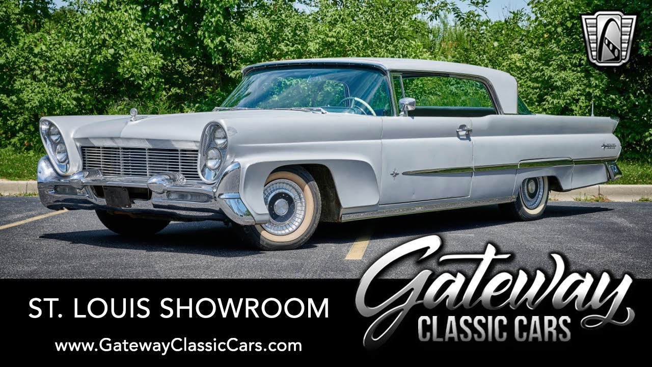 1958 Lincoln Premiere Coupe Gateway Classic Cars St. Louis  #8550