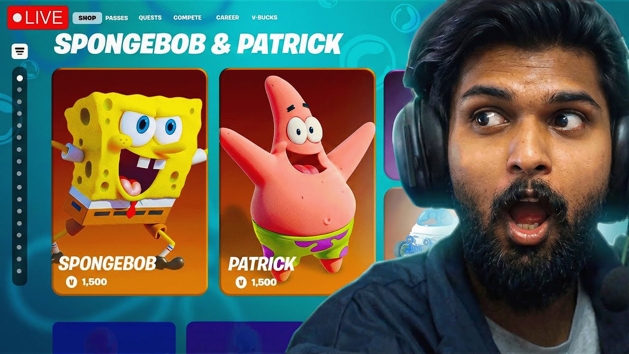 Live fortnite India | Solos | IShowSpeed Icon skin ? |