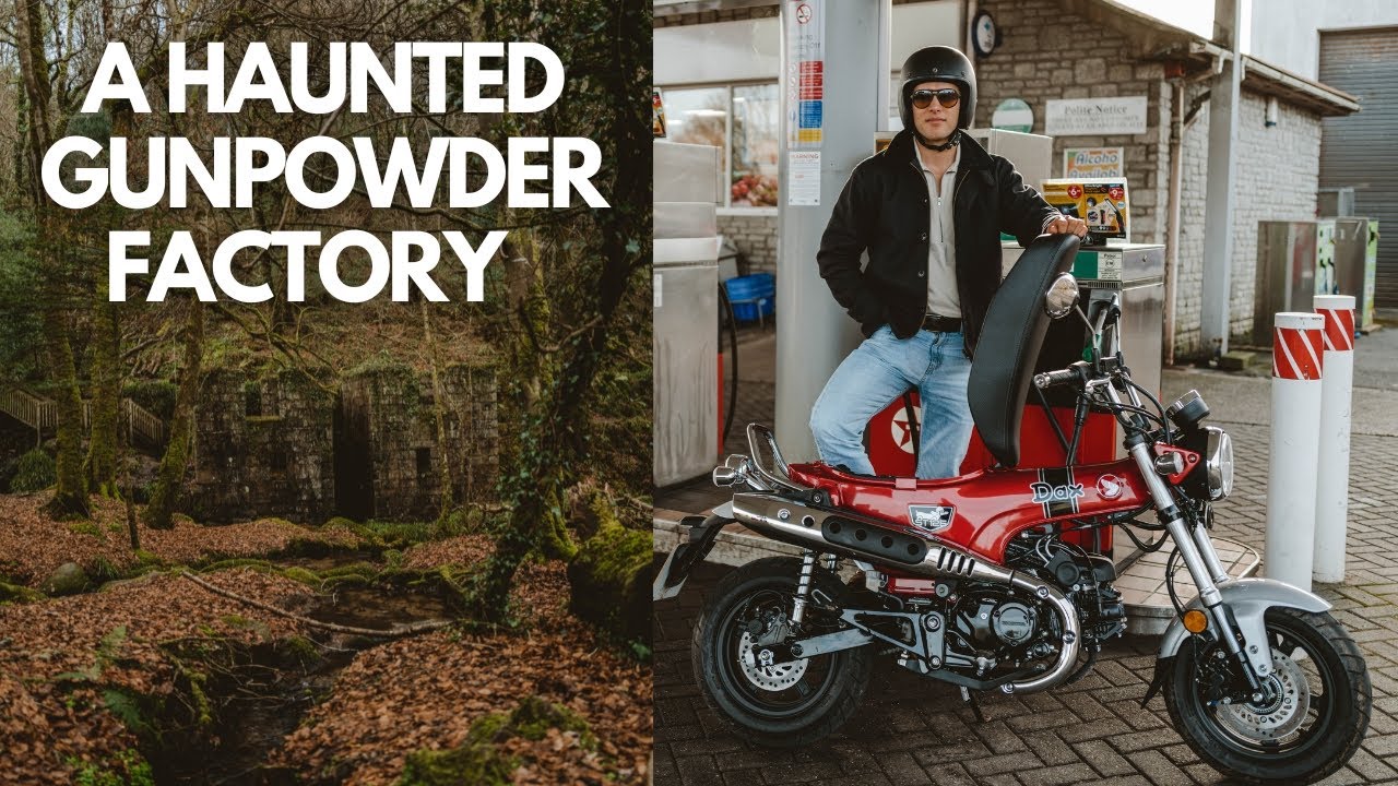 Final Thoughts on the Honda Dax and an Old Gunpowder Factory