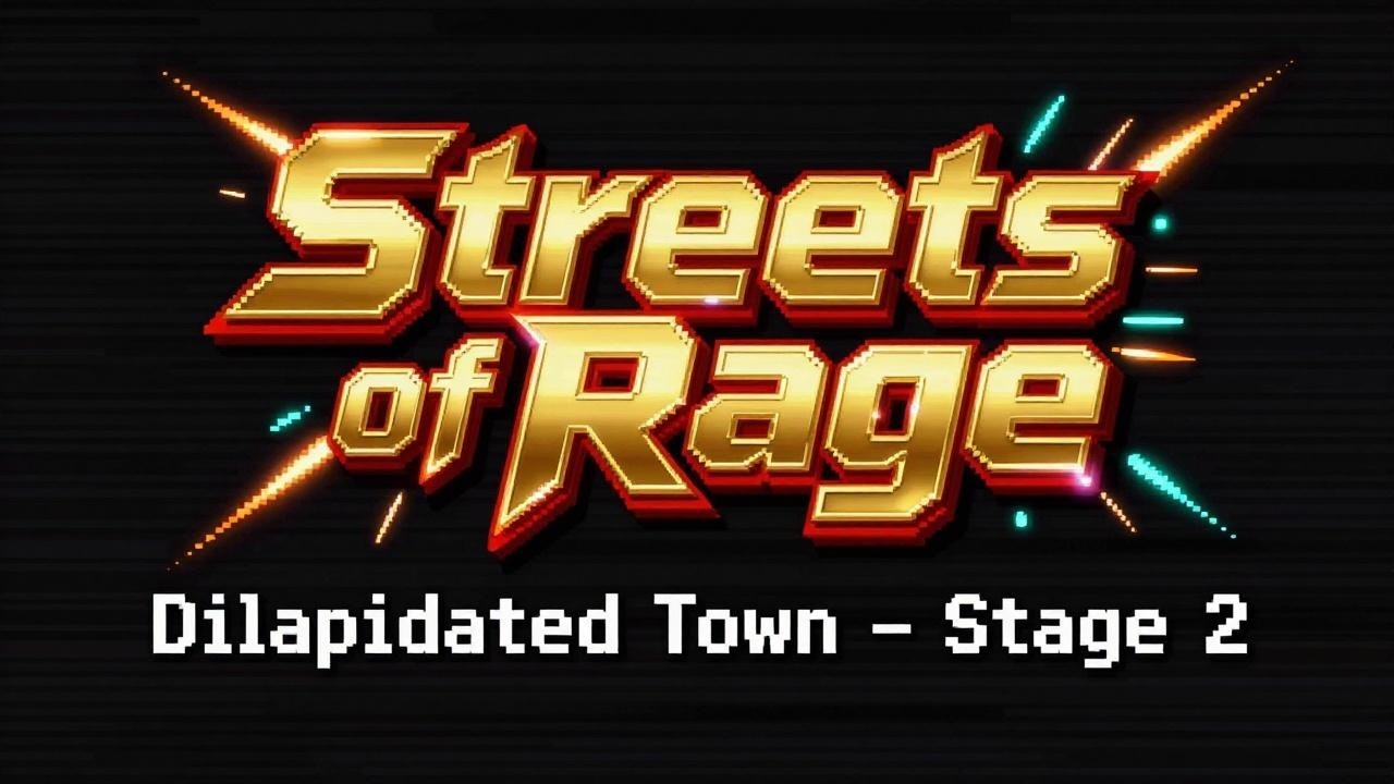 Streets of Rage – Stage 2 - Dilapidated Town Re-dreamed