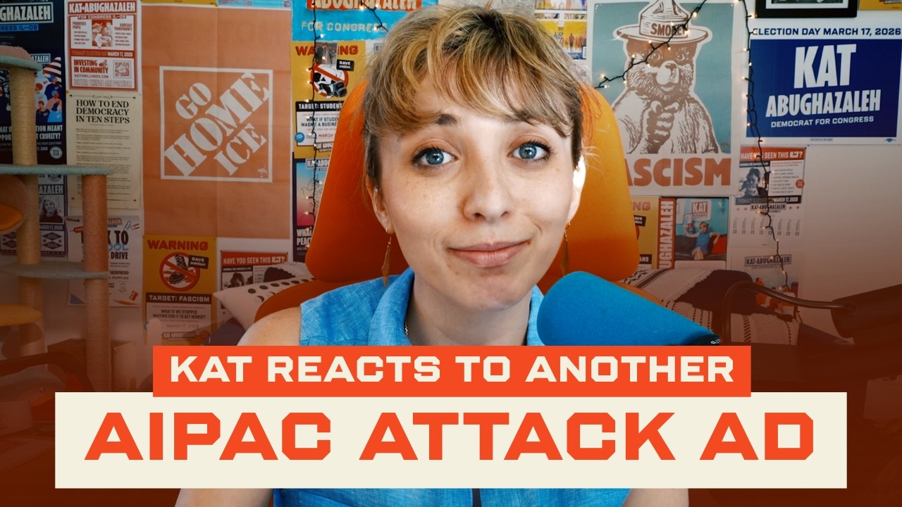 Reacting to AIPAC's Latest Attack Ad | Kat Abughazaleh For Illinois