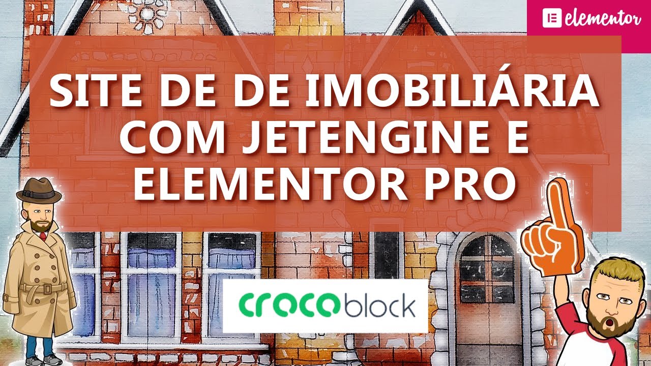 Site de imobiliaria com JetEngine e elementor pro