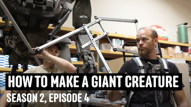 Watch FX Experts Build a Prototype of a 14-Foot Creature-WIRED