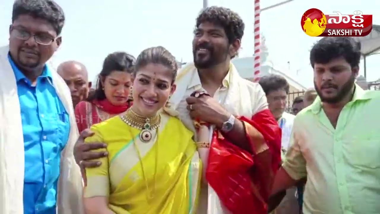 Newly Wed Couple Nayanthara Vignesh Shivan Visits Tirumala Tirupati | Sakshi TV