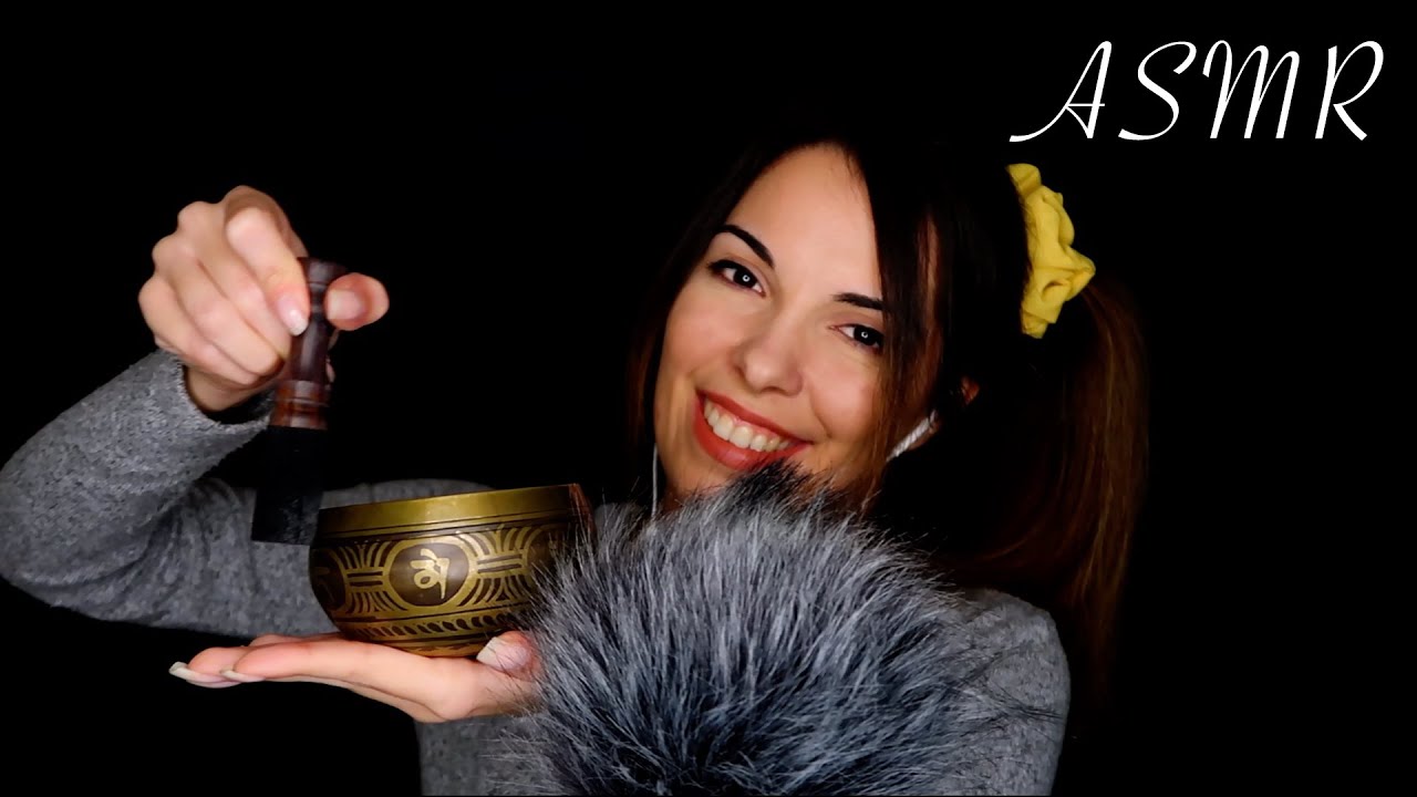 [ASMR] Relaxation avec le Bol Tibétain 🎶 😴 Singing Bowl - Fluffy - Breathing - Meditation 🎵