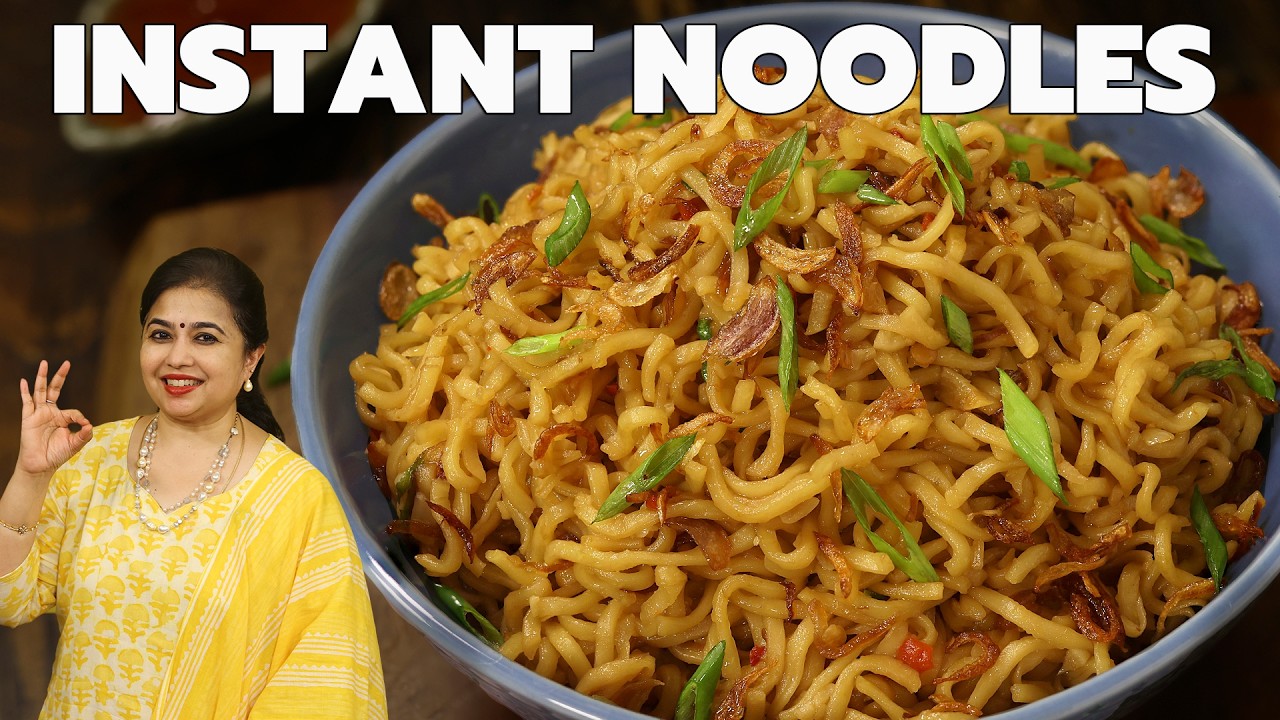Instant Ramen Noodles Recipe | The Easiest Way to Cook Instant Noodles for a Quick Meal