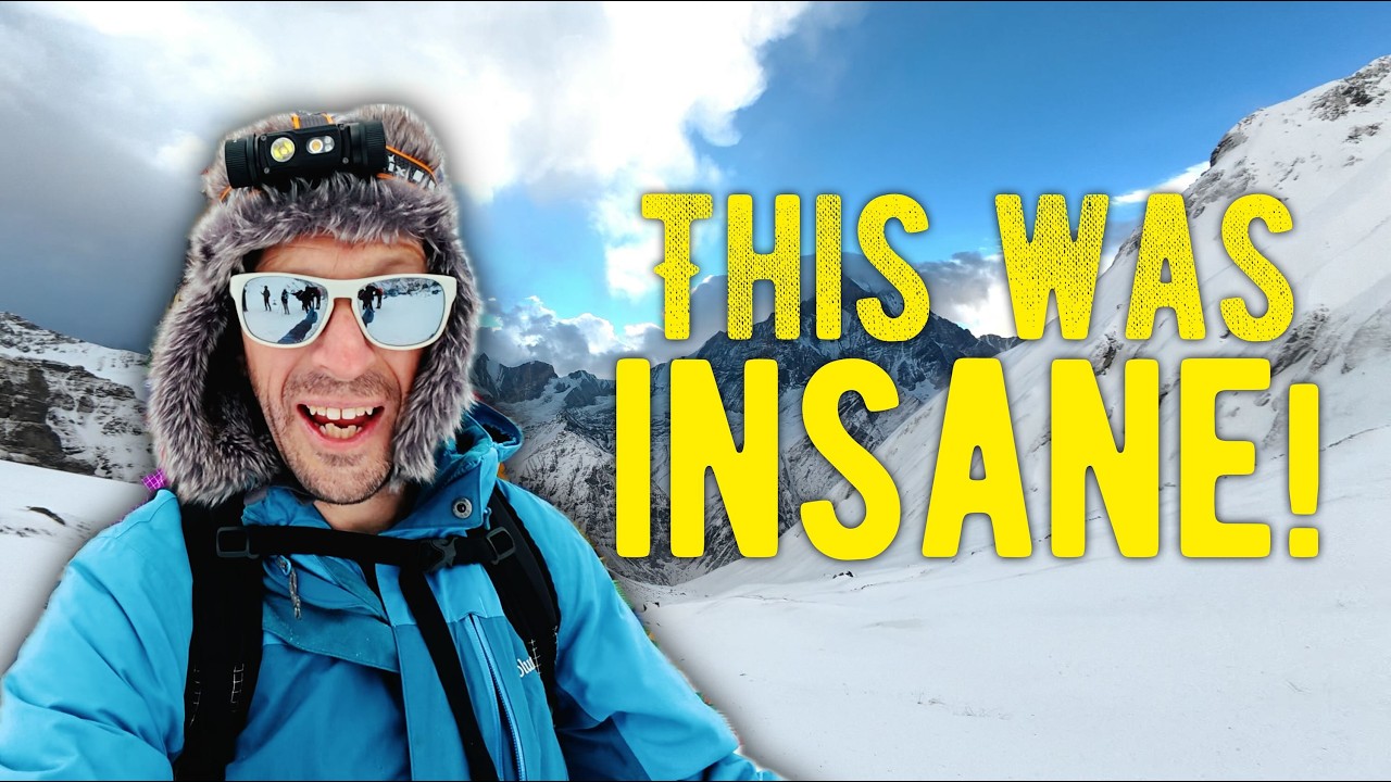 Avalanche Danger and Ice Fields: My BRUTAL Battle to Annapurna Base Camp. Nepal 🇳🇵