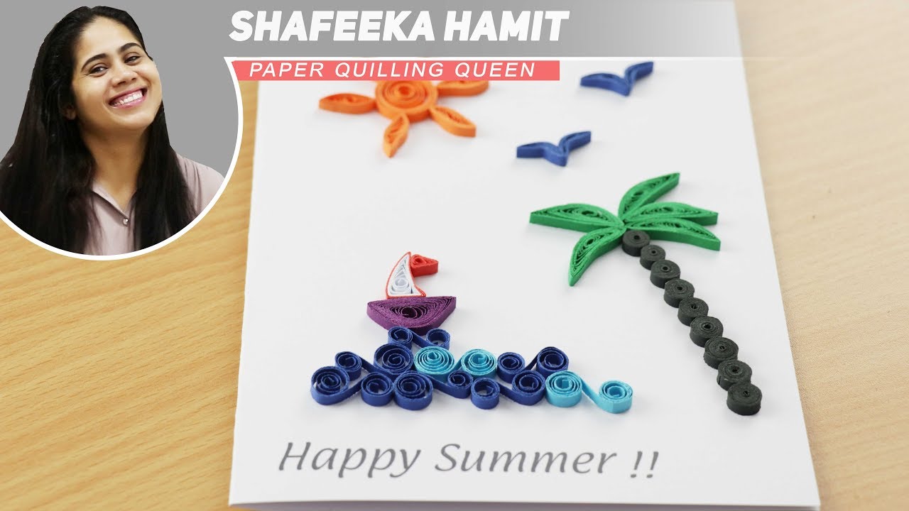VERY EASY KIDS GREETING CARD MAKING IDEAS | KIDS HANDMADE GREETING CARDS | KIDS SUMMER CRAFTS