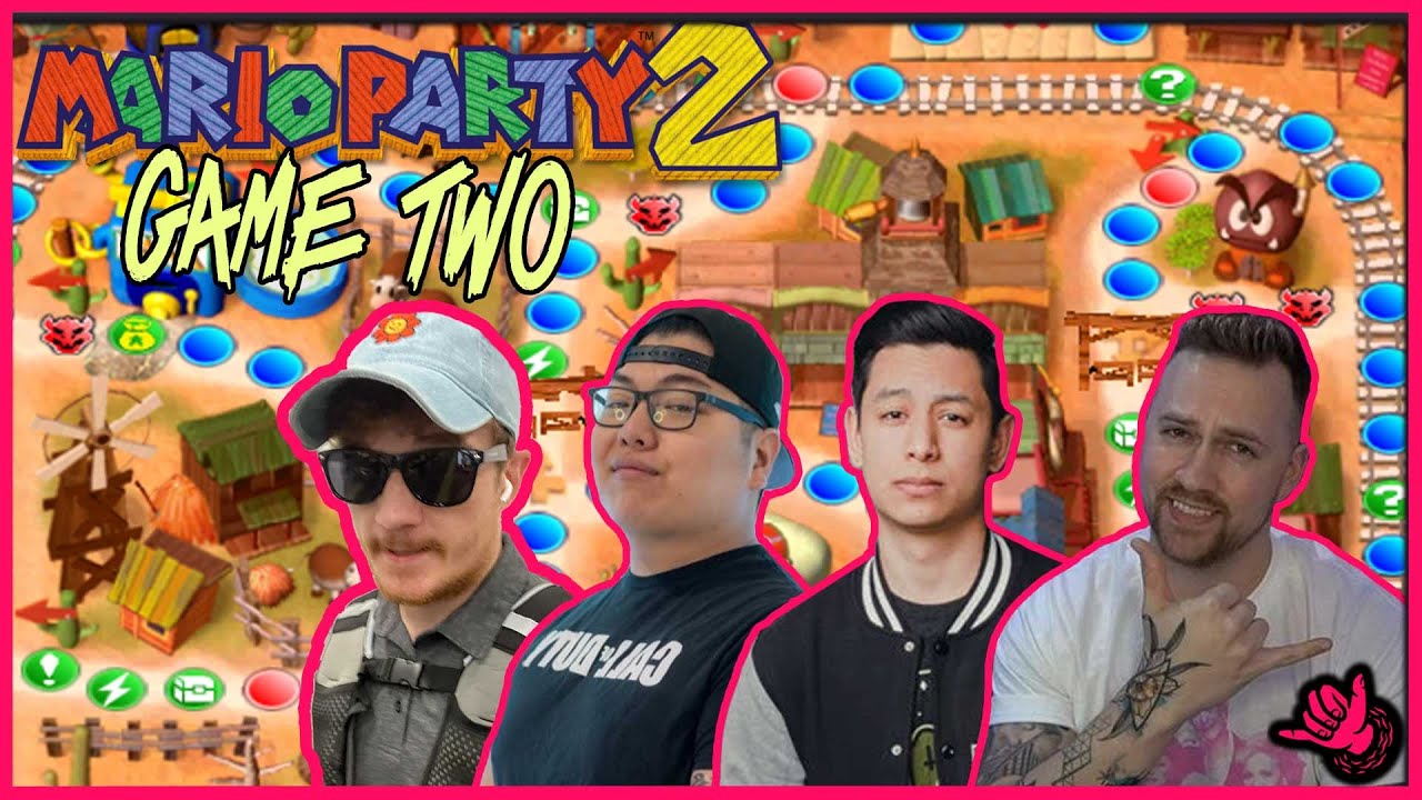 HANG TIME, MICHAEL JONES & ALFREDO DIAZ  Mario Party 2 Game 2! | 👑KING OF SPRING HIGHLIGHT |
