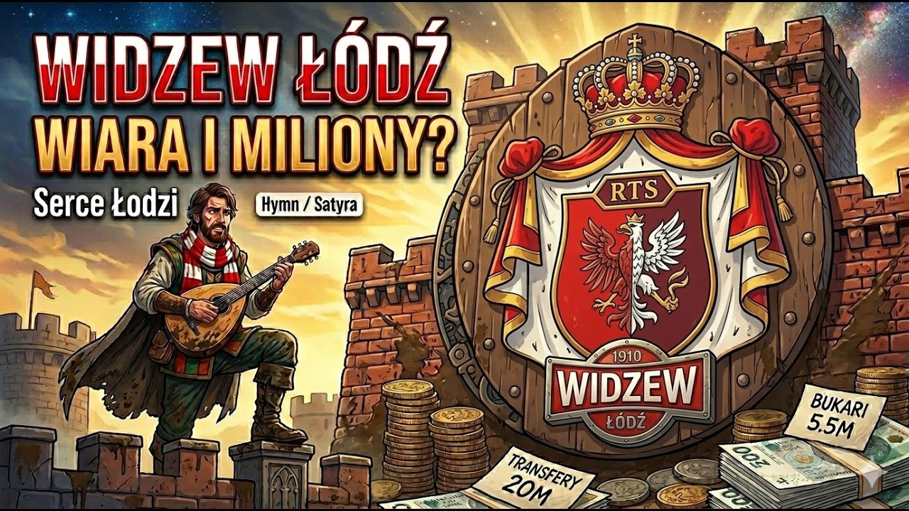 WIDZEW Ł&Oacute;DŹ: Wiara i Miliony?   | Futbolowy Trubadur #widzewł&oacute;dź
