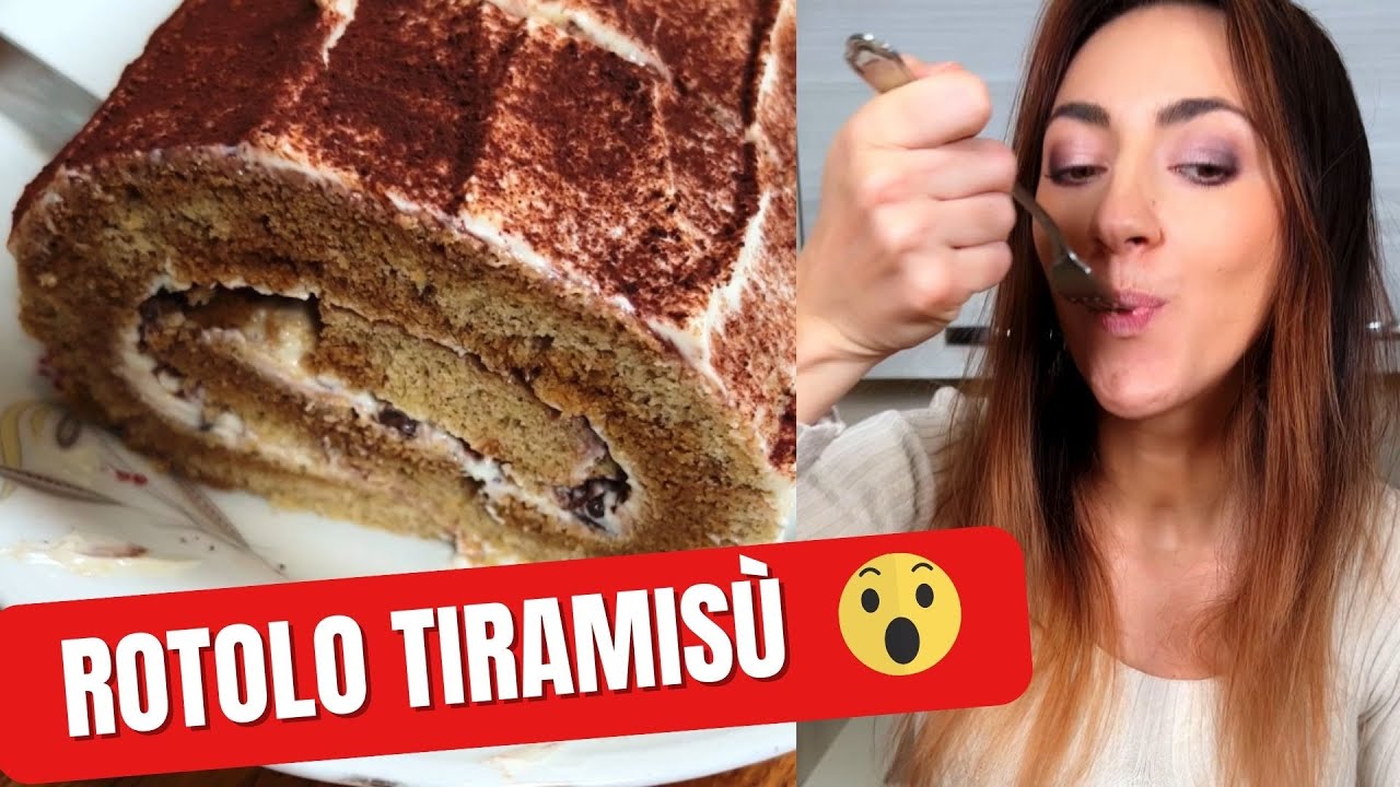 Un Rotolo Tiramisù come questo...mai visto!!🤯😍