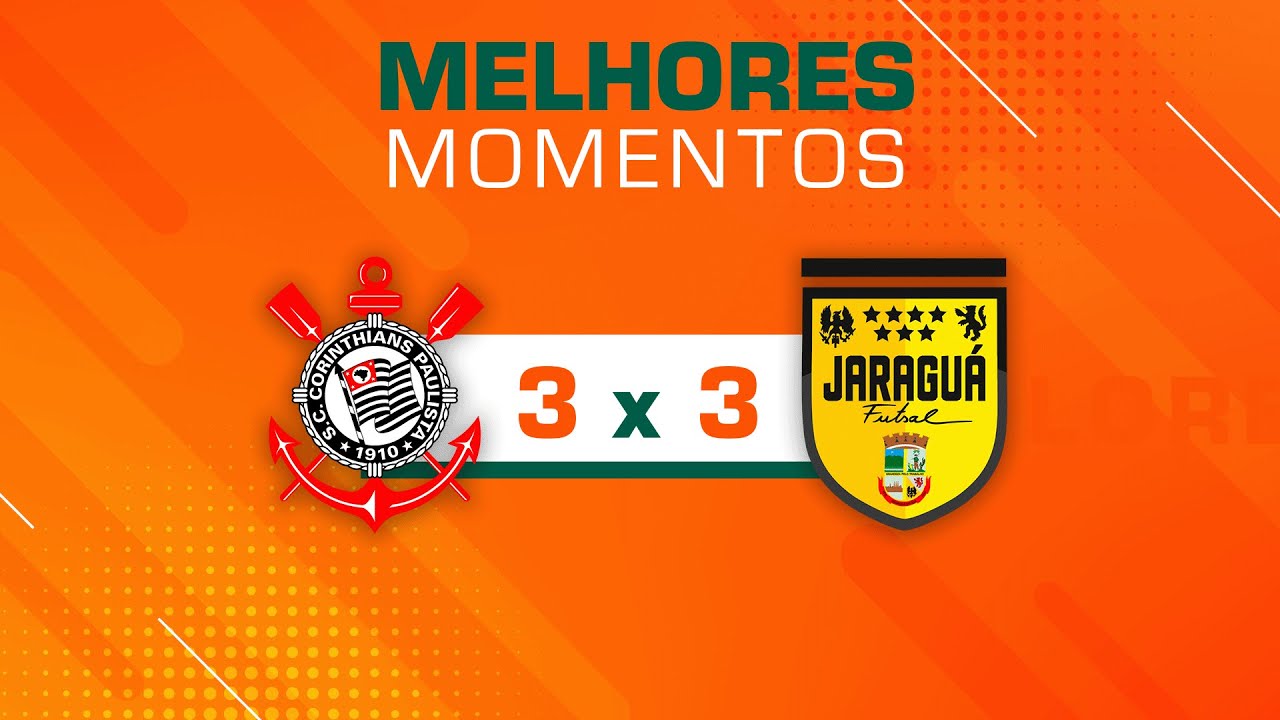 LNF 2025 - MELHORES MOMENTOS - CORINTHIANS 3 X 3 JARAGUÁ