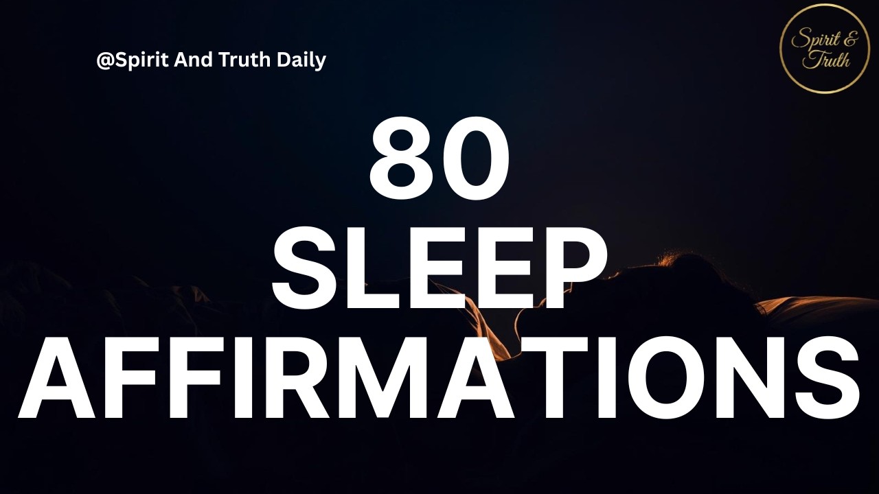 I AM LOVED: 80 Bible-Based Affirmations to Play While You Sleep