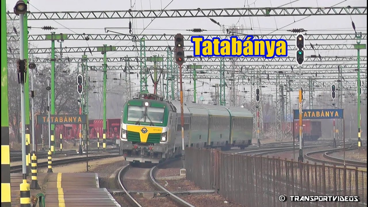 2018.12.08. - Vonatok Tatabányán