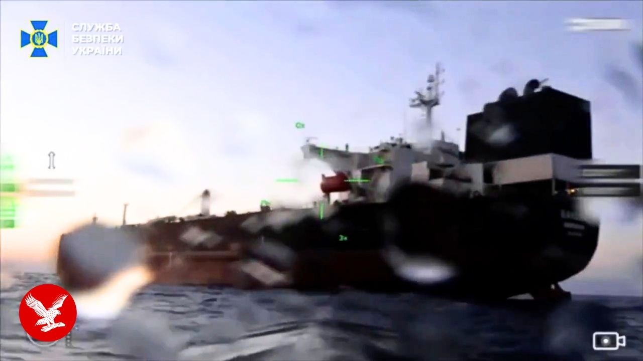 Ukraine strikes Russian shadow fleet ships in Black Sea