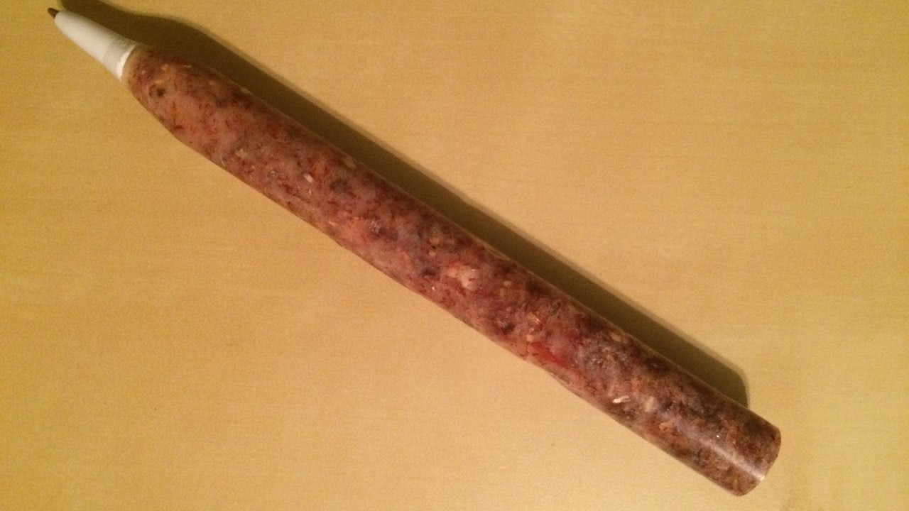 Epoxy Sawdust Pen: No lathe Pen Challenge