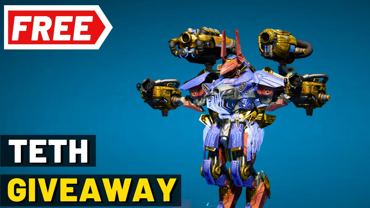 Teth Giveaway - War Robots | Kim Gaming