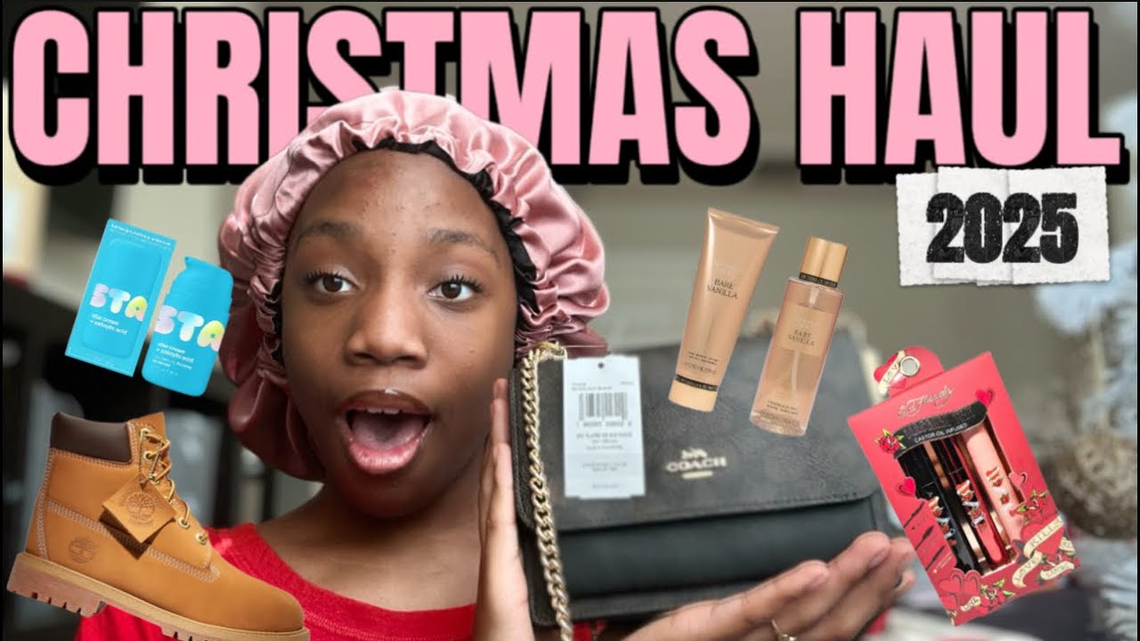 CHRISTMAS HAUL 2025 !! || Nike+Coach+Star-face+more !!💕