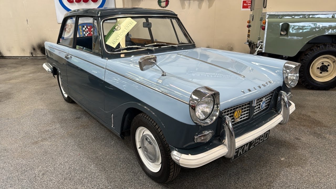1966 TRIUMPH HERALD 1200 | MATHEWSONS CLASSIC CARS | AUCTION: 1, 22 & 23 MAY 2025