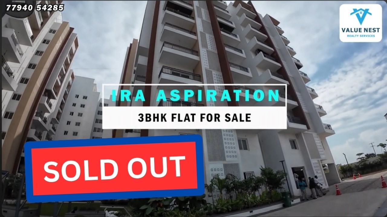 IRA Aspiration – Kollur | Ready-to-Move Landowner Flat | RERA Approved | East Facing | ₹1.10 Cr 