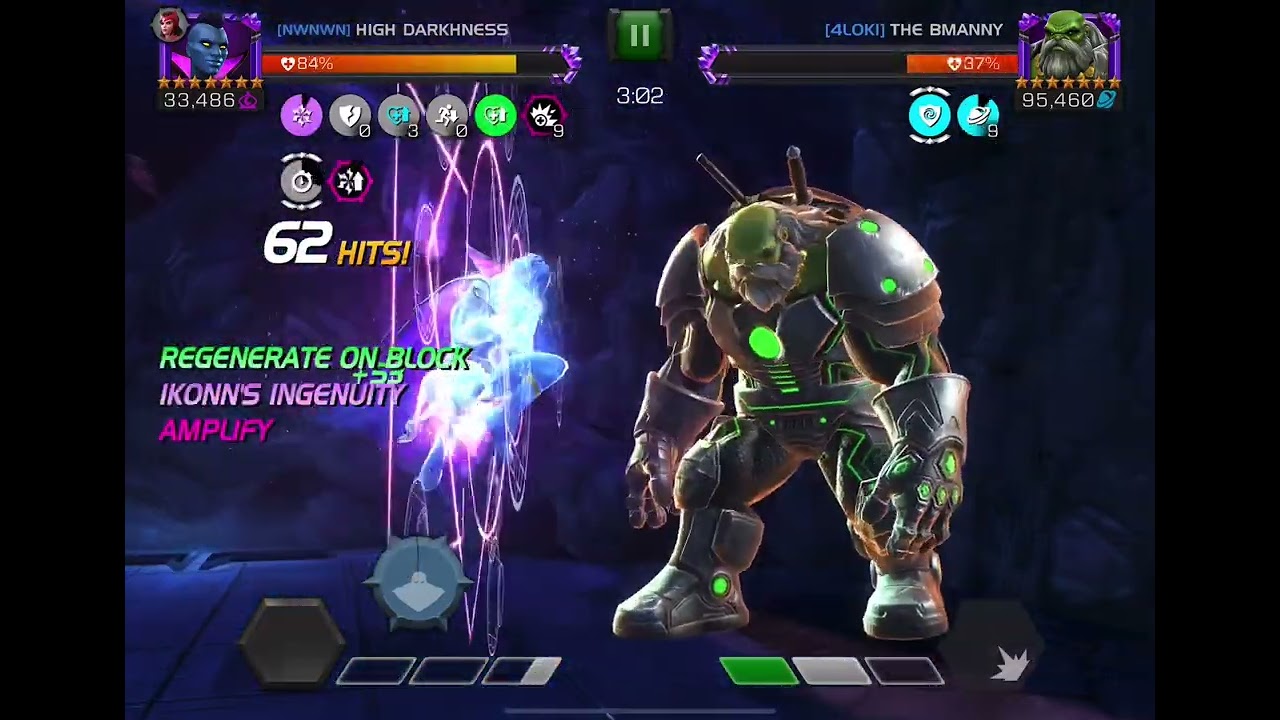 (MCOC AW) R2 7* Sorcerer Supreme (basically) solos R3 Maestro node 49 stunning reflection