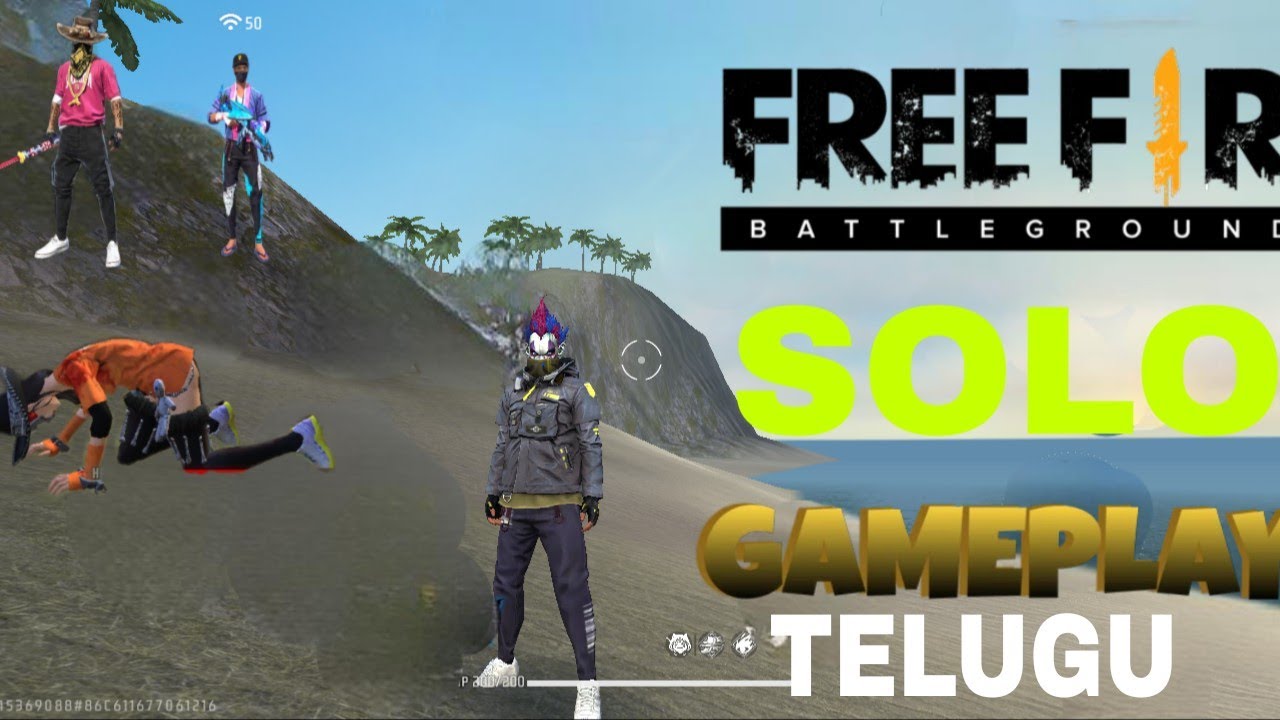Br solo gameplay video in Telugu #free fire #youtube #trending  