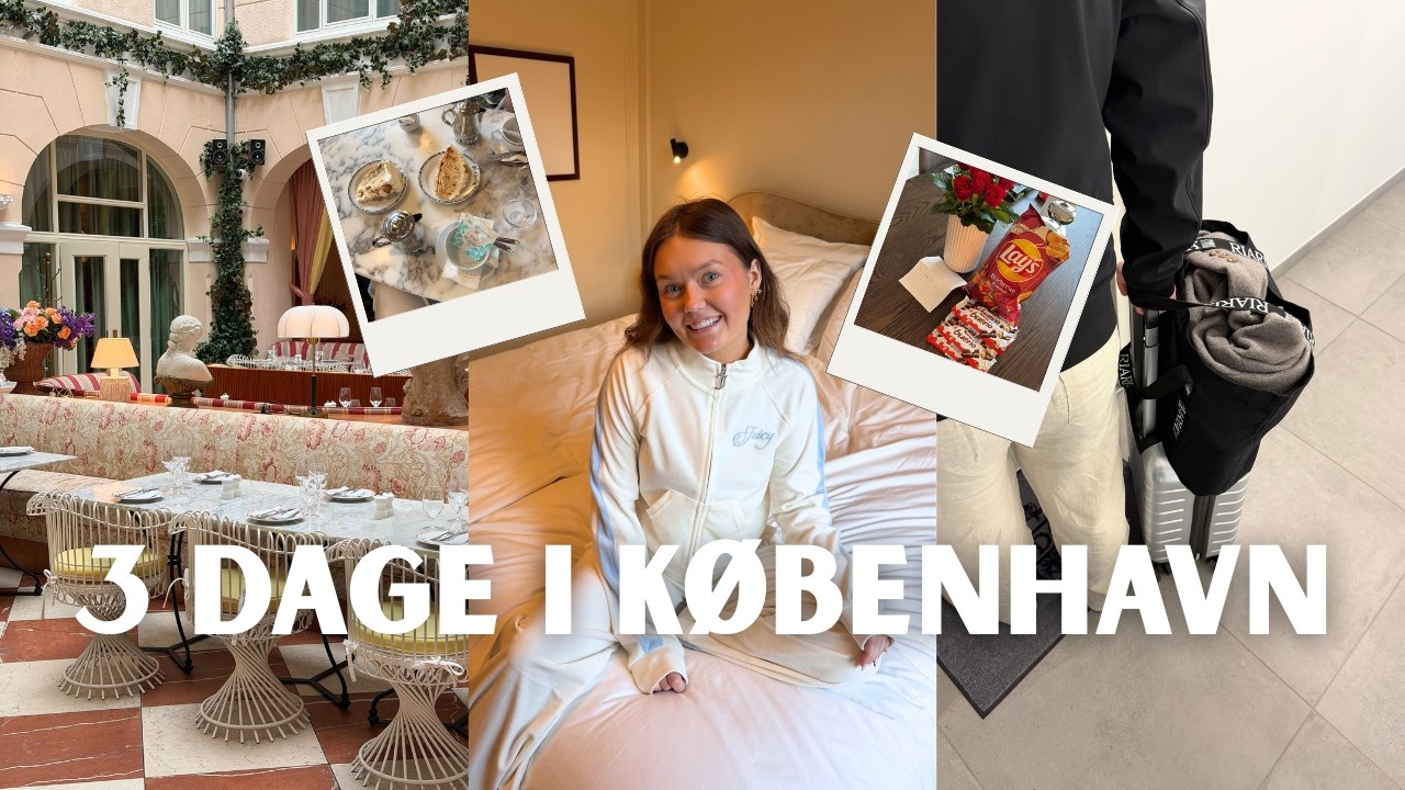 VLOG; 3 dage i København, shopping, god mad og La Glace